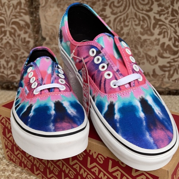 Vans Shoes Vans Authentic Tie Dye Multitrue White Wmns Poshmark
